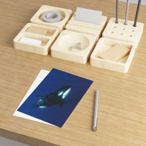 Cartes postales d'art d'impression d'orque