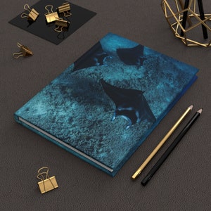 Manta Ray Hardcover Journal Matte