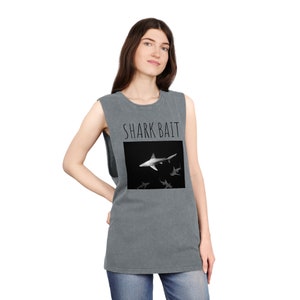 Shark Bait Unisex Stonewash Tank Top