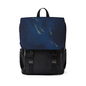 Shark Print Rucksack