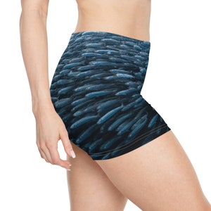 Sardine Bait-ball Women&#39;s Shorts (AOP)