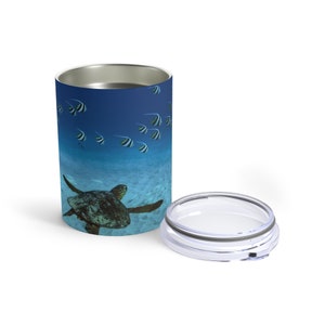 Green Sea Turtle Tumbler 10oz