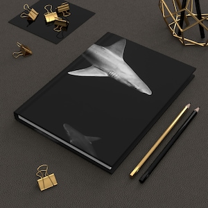 Shark Print Hardcover Journal Matte