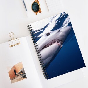 Mako Shark Spiral Notebook - Ruled Line