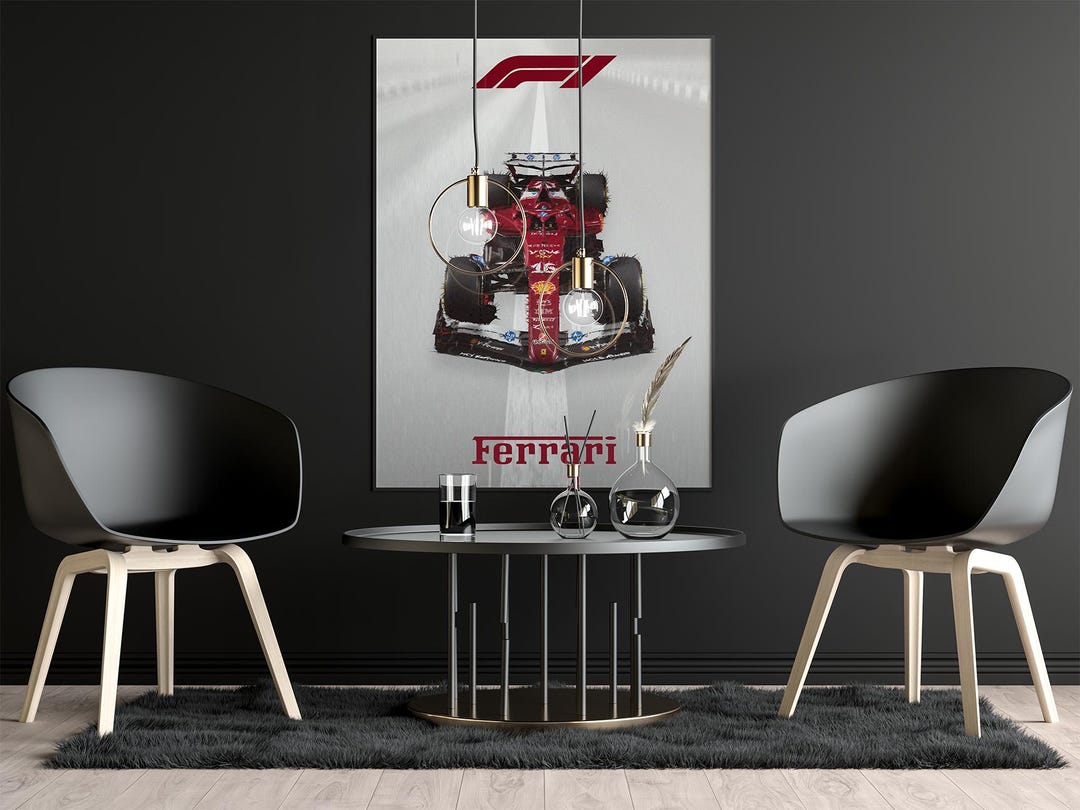 Formula 1 Wall Art, Ferrari SF-25 Poster, Ferrari F1 Art Print, Retro F1 Car Poster, Ferrari F1 Poster Car Art - Digital Download File - Etsy Canada
