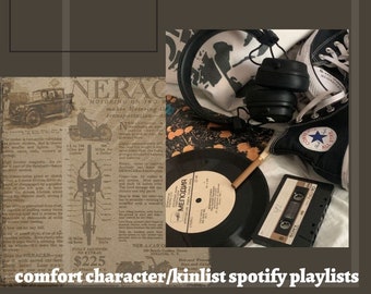 Custom Comfort Character/Kinlist Spotify Playlist