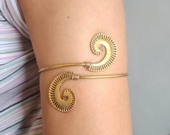 Spiral Arm Cuff arm band