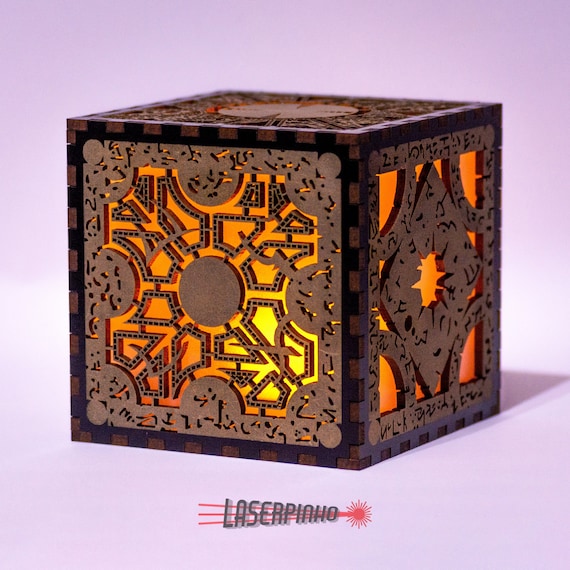 HELLRAISER Illuminated Lament Configuration Puzzle Box Lamp
