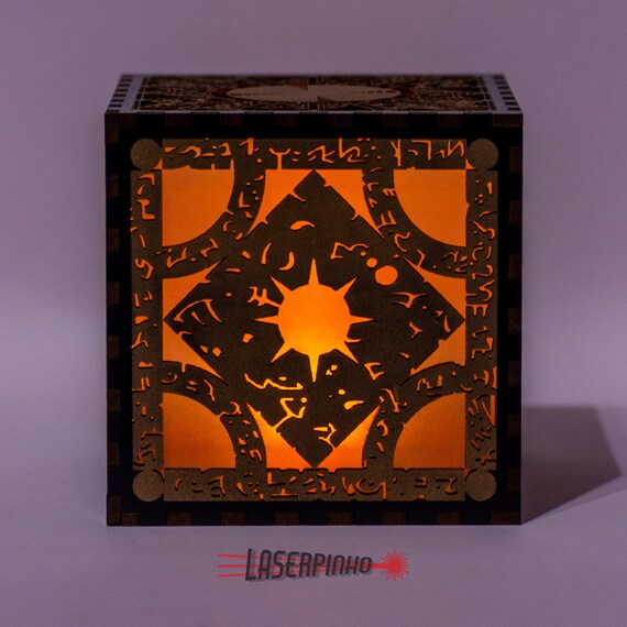 HELLRAISER Illuminated Lament Configuration Puzzle Box Lamp