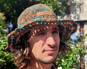 Sustainable Hemp Hat Eco Friendly Summer Sun Hat Wire Brim Foldable Australia