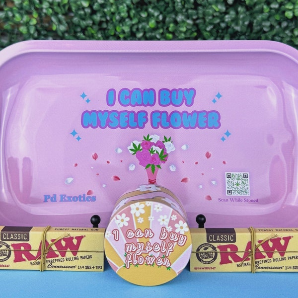 Girly Rolling Tray Etsy