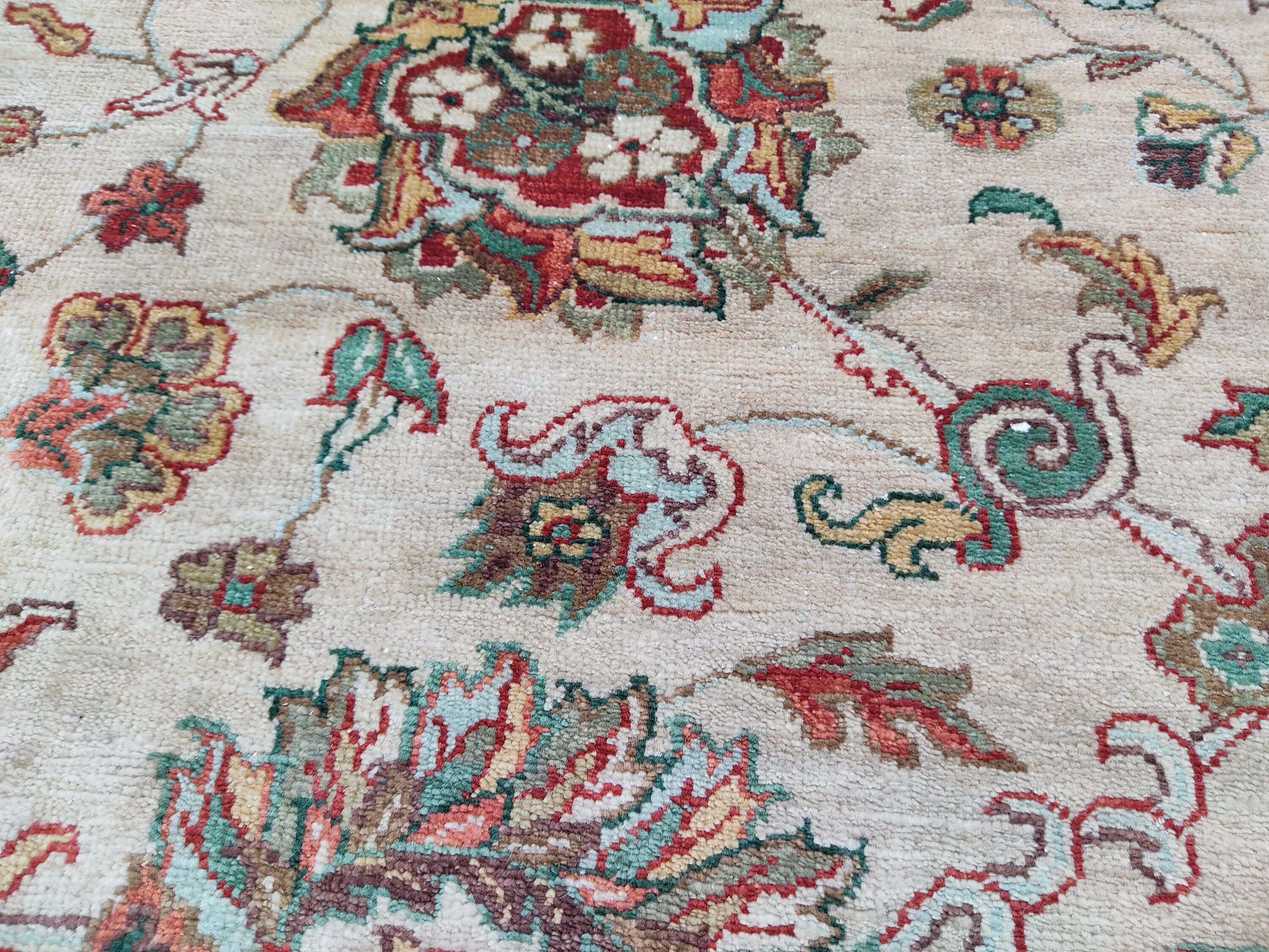 IVORYGOLD Hand Knotted Persian Wool Rug 8x10, Hand Made Weaving, Home