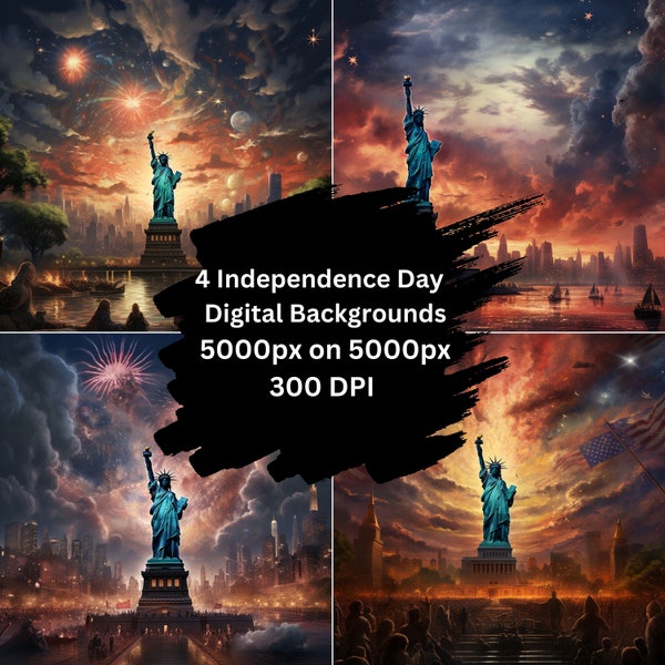 Independence Day AI Stunning Digital Backdrops for Captivating Imagery!