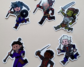Baldur's Gate 3 Stickers