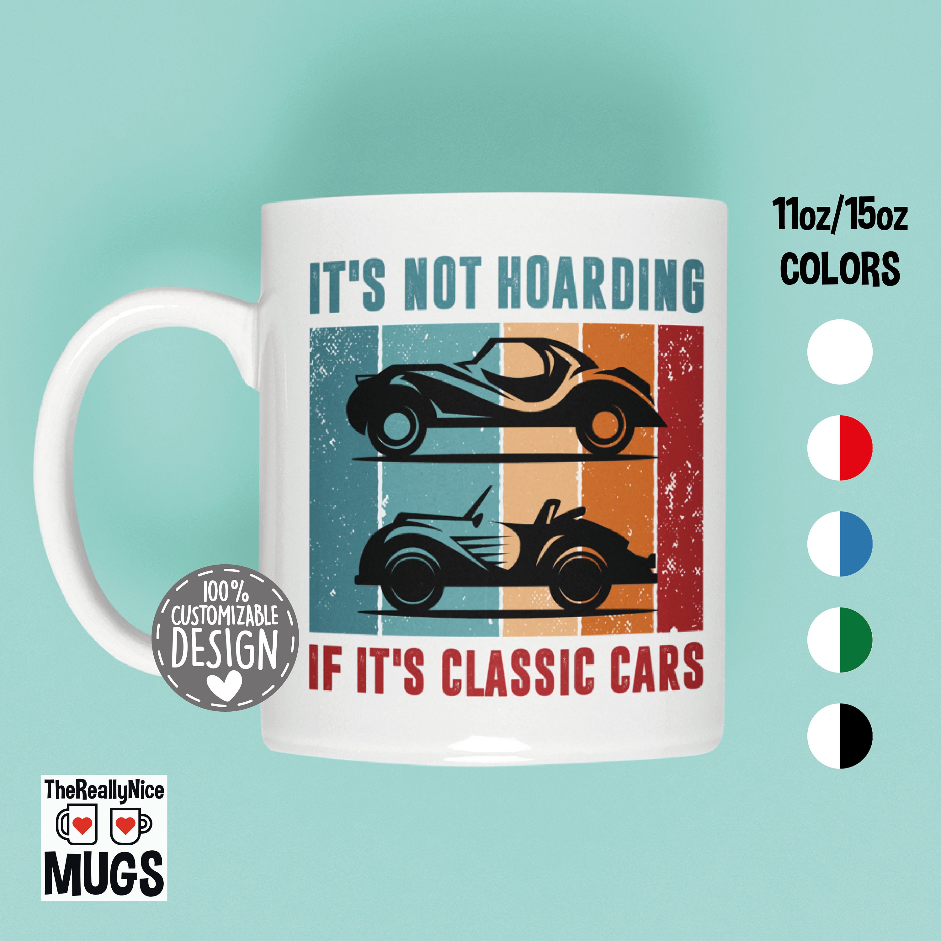 Packard Logo by Retro Boater 11oz Mug Packard Logo by Retro Boater 11oz Mug