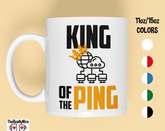 Network Admin Mug - Infinite Loops | King Of The Ping, Essential Coffee Mug for IT Professionals & System Network Administrators