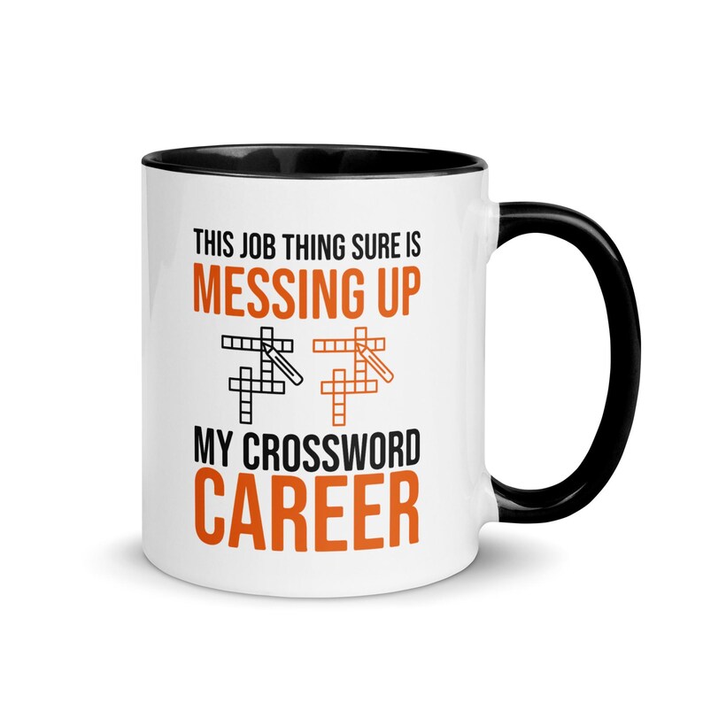 Cruciverbalist Mug Job is Messing up Crossword Career, Word Puzzle