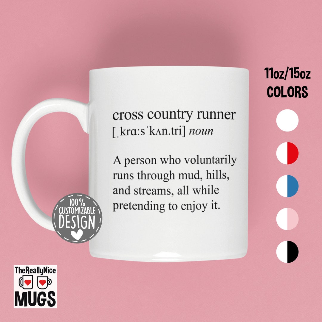 Funny Cross Country Mug Cross Country Definition XC Runner Etsy