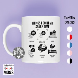Funny Coder Coffee Mug | Programmer Gift, Computer Science