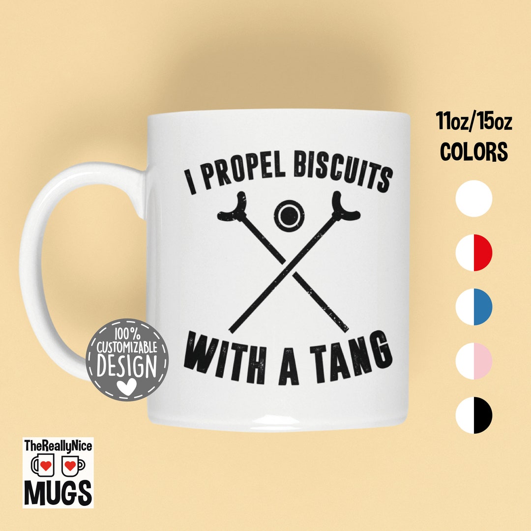 Shuffleboard Mug Propel Biscuits With A Tang, Shuffleboard Player Gift