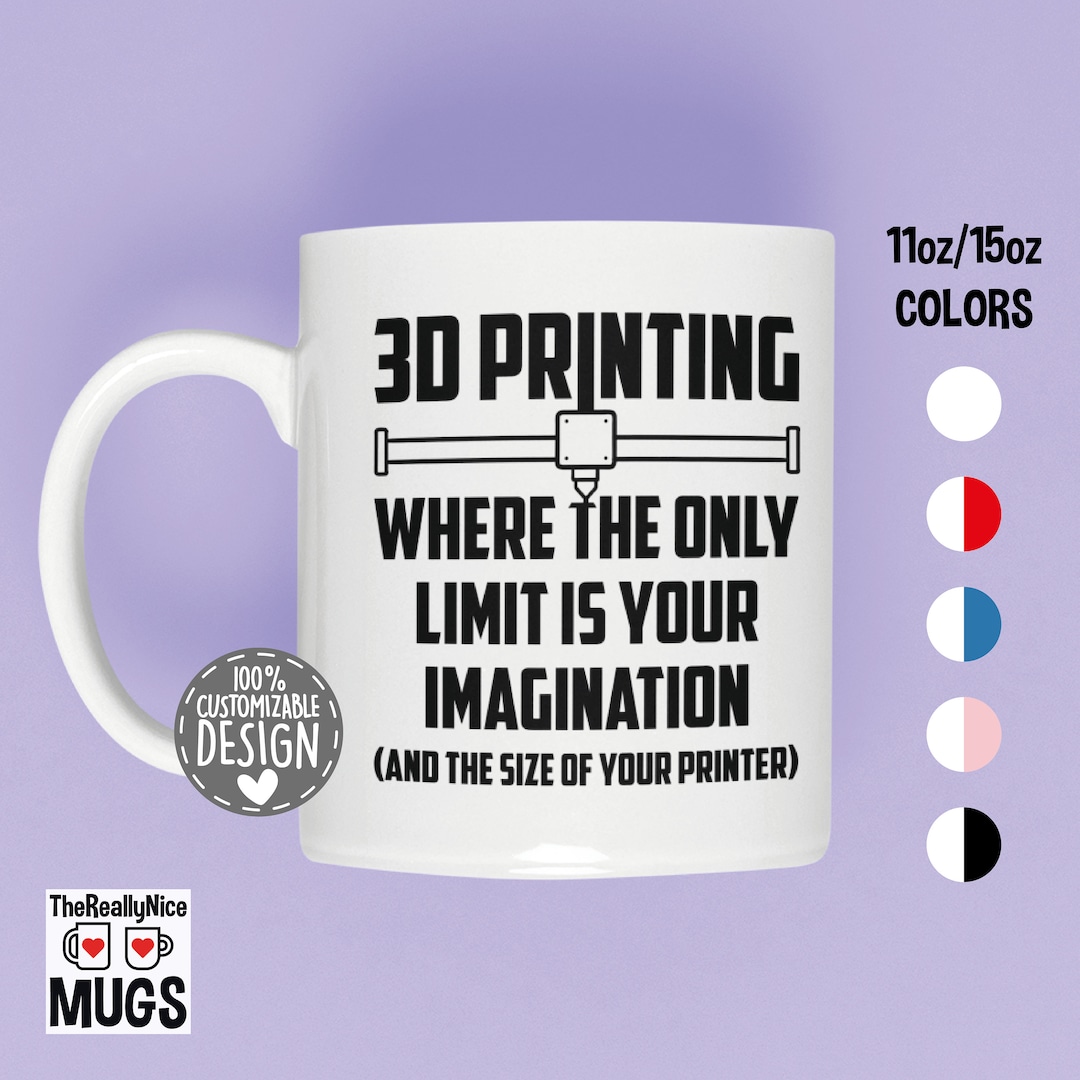 3D Printing Lover Mug 3D Printer Gift, 3D Printer Owner, 3d Printing