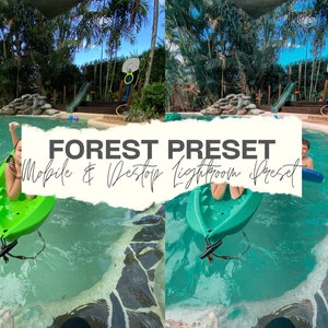 Forest Lightroom Preset | Mobile & Desktop