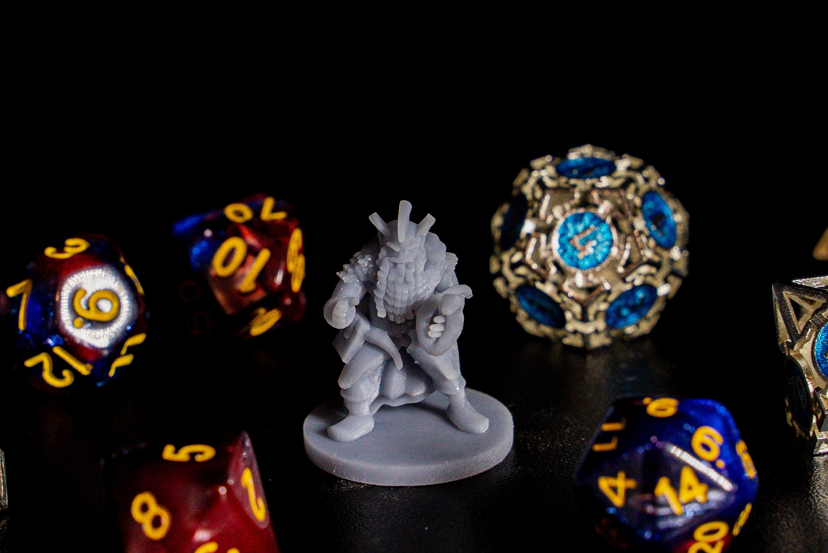 Customizable 3D Printed D&amp;D Miniatures in High-quality Resin Bring Your ...