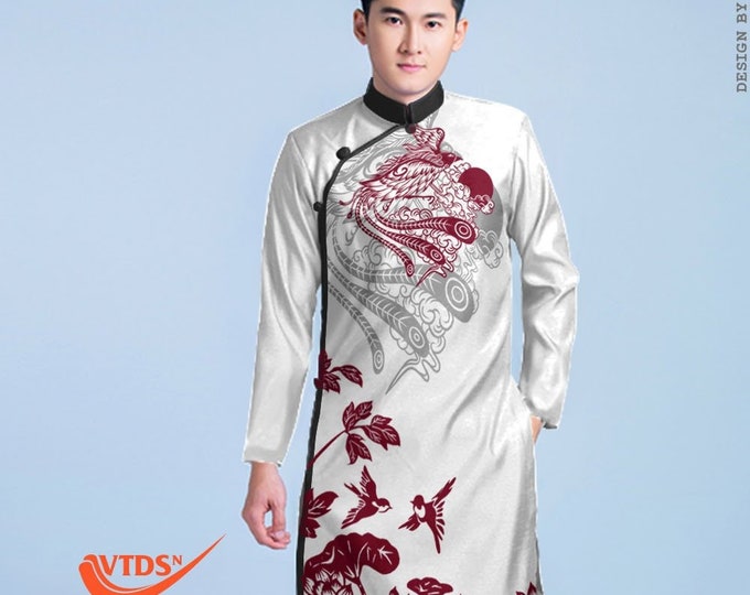3D Printed Ao Dai Vietnam - Vietnamese Ao Dai For Women main image 1