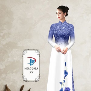 Pre-made Vietnamese Traditional Ao Dai For Women | Ao Dai For Women | Ao Dai For Girls | Vietnamese Ao Dai | Ao Dai Women For Tet