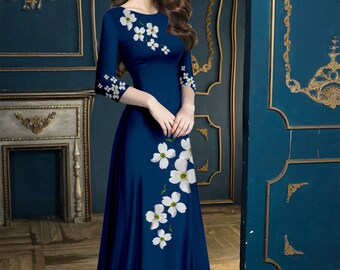 Pre-made Vietnamese Traditional Ao Dai for Women | Ao Dai