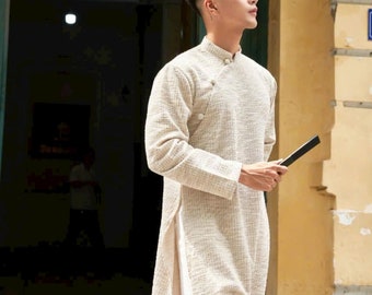 Men Vietnamese Traditional Ao Dai | Vietnamese Men Ao Dai Dress | Ao Dai For Men | Ao Dai Nam | Ao Dai For Dad, Son| Lunar New Year 2025 Men Vietnamese Traditional Ao Dai | Vietnamese Men Ao Dai Dress | Ao Dai For Men | Ao Dai Nam | Ao Dai For Dad, Son| Lunar New Year 2025