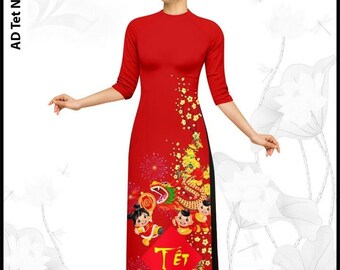 Collection Ao Dai Tet 2024 |Traditional Vietnamese Ao Dai | Ao Dai For Women |Ao Dai For Girls| Ao Dai No Pants | Lunar New Year