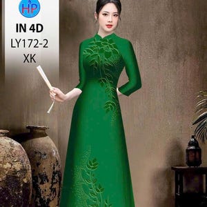 Vietnamese Traditional Dress | Long Dress For Wedding | Ao Dai For Women | Customized Ao Dai | Uniform Ao Dai | Dạ Cát Thái Tuấn Ao Dai