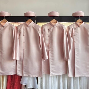 Ao Dai For Groomsmen | Ao Dai Wedding | Men Dress Ao Dai | Vietnamese Ao Dai a1