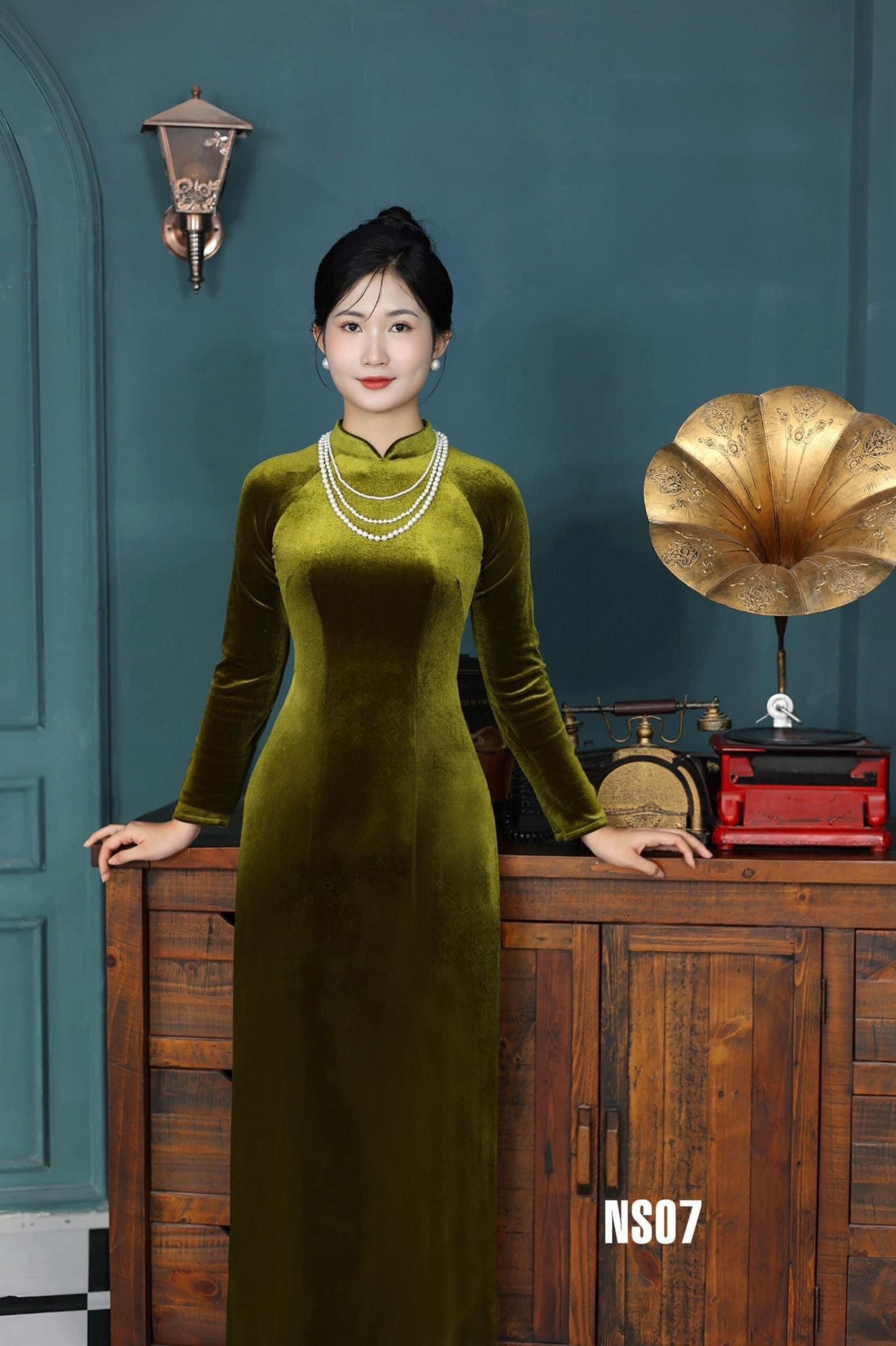 Amazon.com: A2 Ao dai Vietnam Vietnamese Traditional Ao Dai