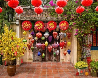 ベトナムの正月飾り：幸運の吊り飾り - 2026年旧正月 - Etsy 日本