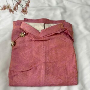 Modern Vietnamese Dress | Vietnamese Women’s Ao Dai | Áo Dài Cách Tân | Tencel Silk 2 color Ao Dai | Size S-3XL Pink