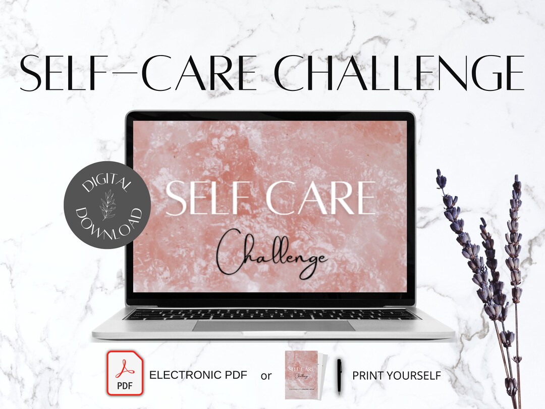 Self Care 30 Day Challenge | Printable | 30 Days Challenge | Minimalist ...