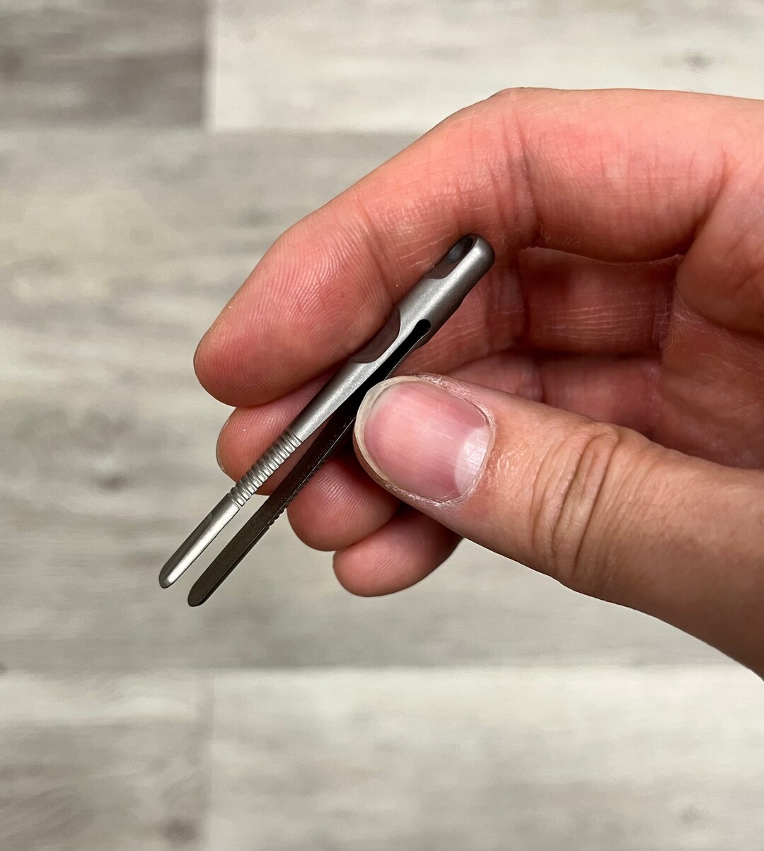 Titanium EDC Tweezer Etsy