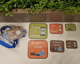 Break Cards PRINTABLE for Children With Autism ADHD and - Etsy