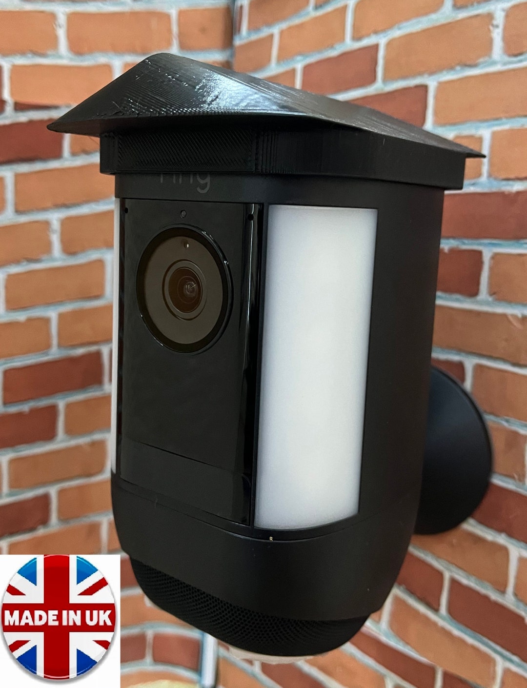 Ring Outdoor/floodlight Cam Camera Rain Weather Cover Roof Hardwired