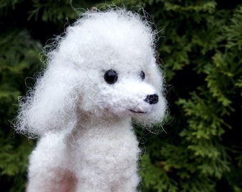 プードル犬かぎ針編みの犬 |かぎ針編み | DIY |犬のかぎ針編みパターン |犬のパターン |子犬 |かぎ針編みのパターン |あみぐるみパターン | あみぐるみパターン