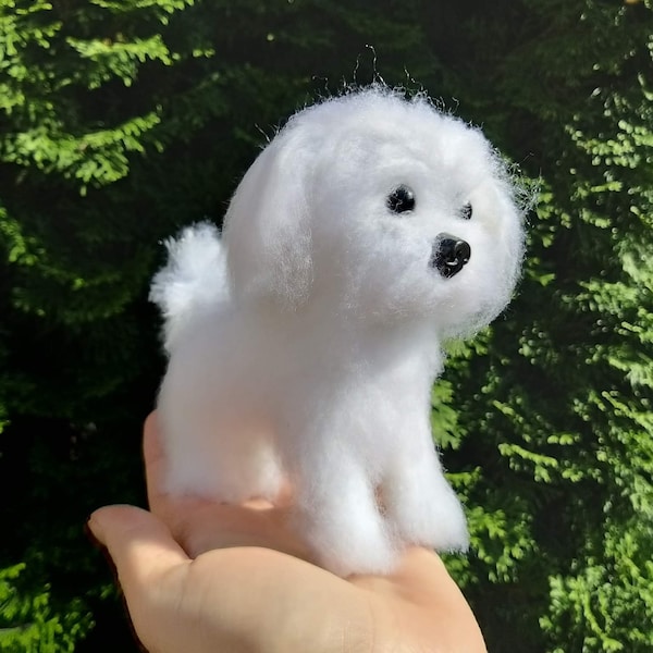 Handmade dog | Maltese | custom | personalized | Stuffed | dog | Amigurumi | terrier | Meme | dog toys