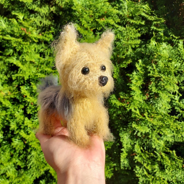 Crochet Pattern | Yorkshire Terrier | Yorkie | Amigurumi | Dog | Pdf | Realistic