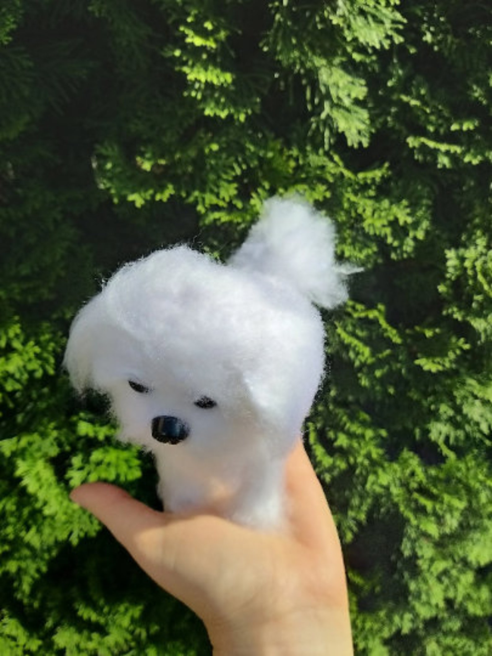 Maltese Dog Crochet DIY Dog Crochet Pattern Dog Pattern Puppy Crochet