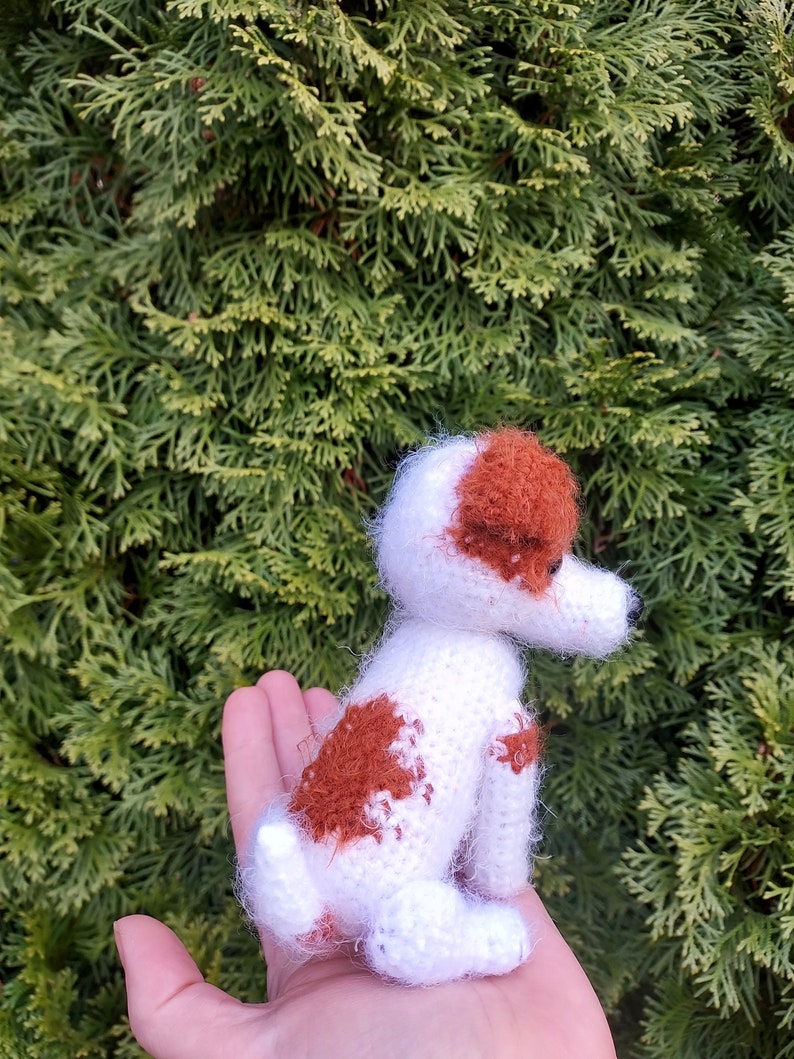 Jack Russell Terrier Crochet Pattern Dog Crochet Pattern Etsy