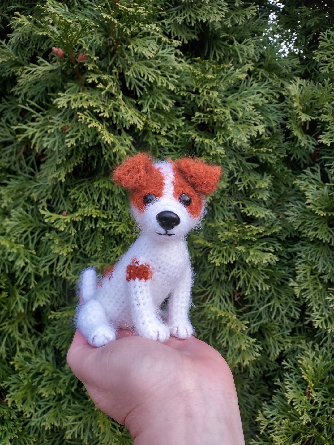 Jack Russell Terrier, Crochet Pattern, Dog Crochet Pattern, Dog Pattern