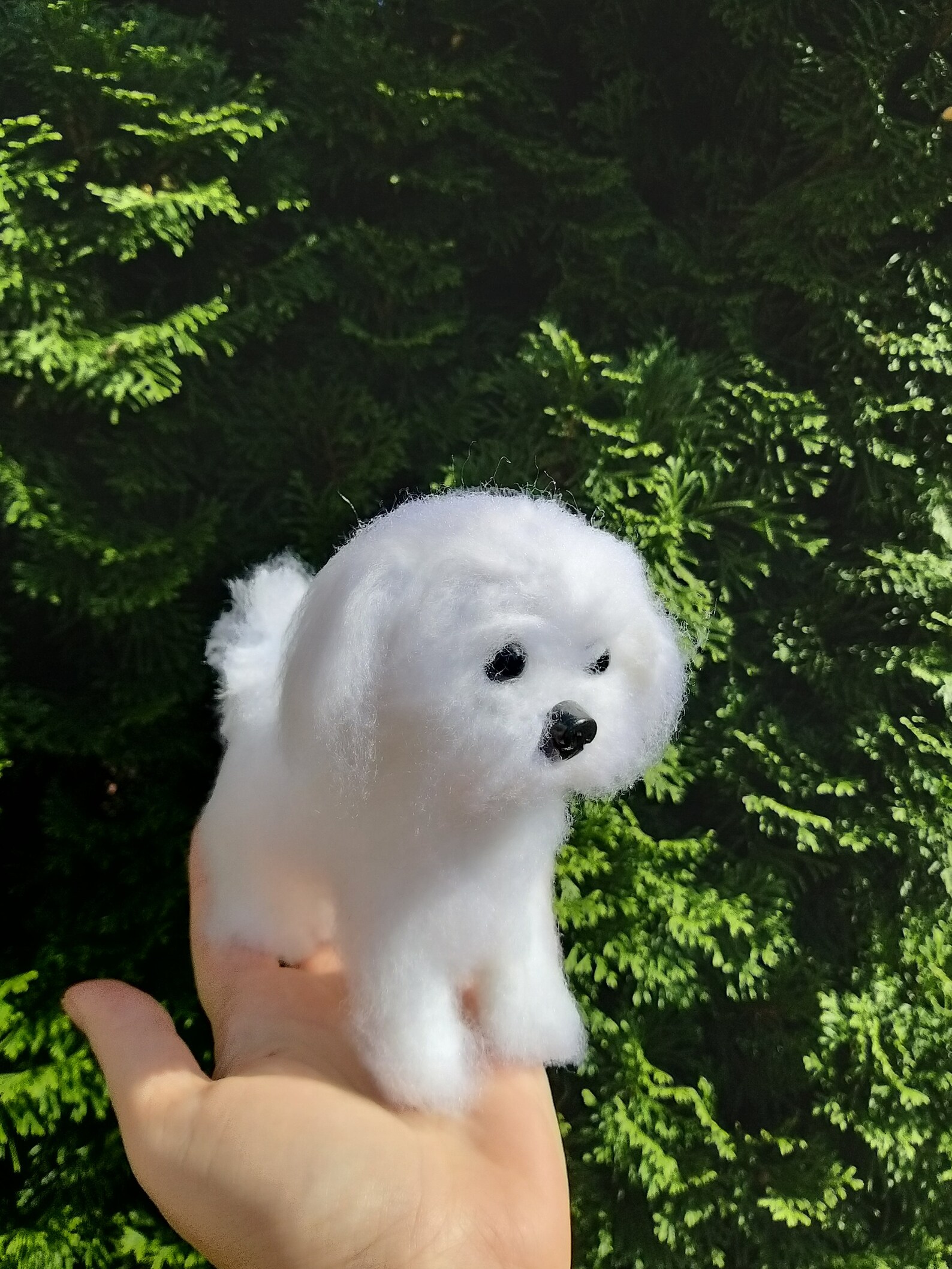 Maltese Dog Crochet DIY Dog Crochet Pattern Dog Pattern Puppy Crochet