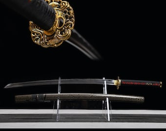 Goldfish Katana Handmade Replica | 1045 Steel Japanese Style Samurai Sword | Decorative Display Sword | Cosplay & Collector Gift