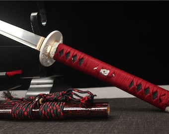 Hand Forged Katana Sword High Manganese Steel Sword | Handmade Display Collectible Wushu Sword | Best groomsmen gift